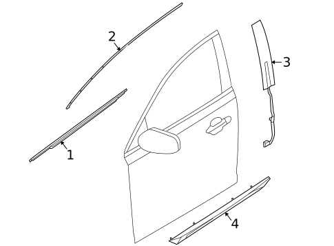Keyless Entry Components for 2010 Lincoln MKS #1