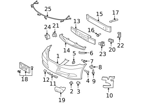Automatic Temperature Controls for 2009 Lexus LS600h #3