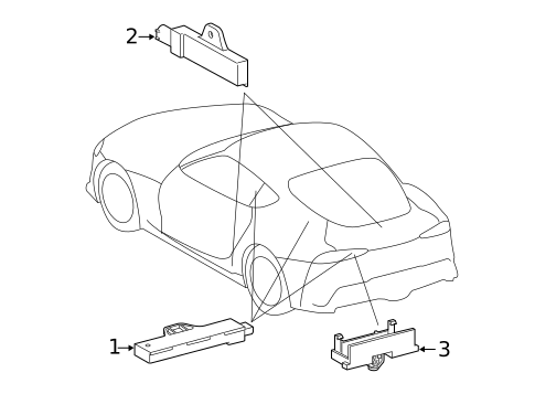 Keyless Entry Components for 2024 BMW Z4 #0
