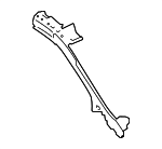 EK4Z6102524A - Body: Inner Windshield Pillar for Ford Image