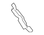 BK3Z1528029B - Body: Body A-Pillar Reinforcement for Ford Image