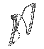 51377008629 - Body: Regulator for BMW: 645Ci, 650i, M6 Image