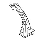 6160835905 - Body: Lock Pillar Reinforced for Toyota: 4Runner Image