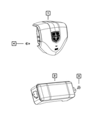 6DR651Z7AB - Restraints: Driver Air Bag for Mopar Image