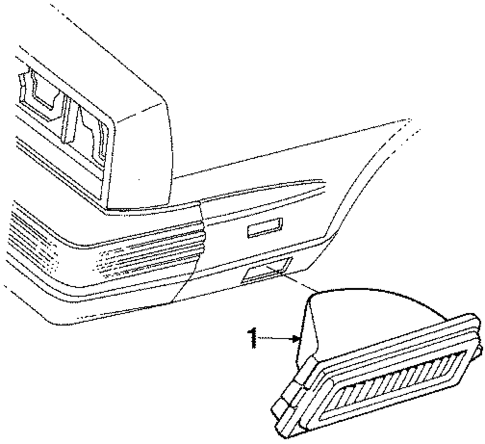 Corner Lamps for 1987 Pontiac Grand Prix #0