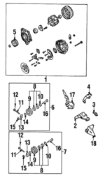 119426P001 - : Adjust Bracket for Infiniti Image