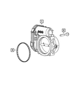 68524115AD - Fuel and Accelerator Pedal: Throttle Body for Mopar Image