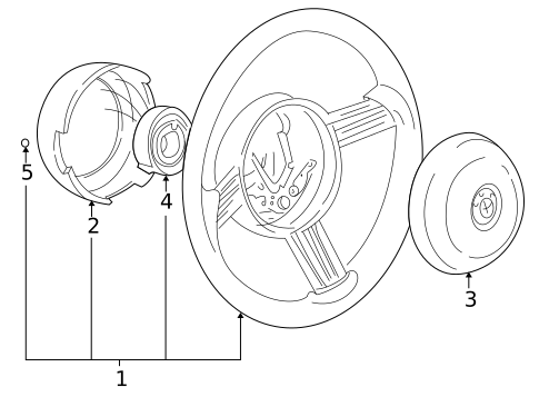 Steering Wheel & Trim for 2002 BMW Z8 #0