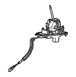 7P1713025F - : Automatic Transmission Shift Lever for Volkswagen: Touareg Image