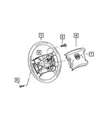 1FS71BD1AA - : Air Bag Module Cover for Mopar Image