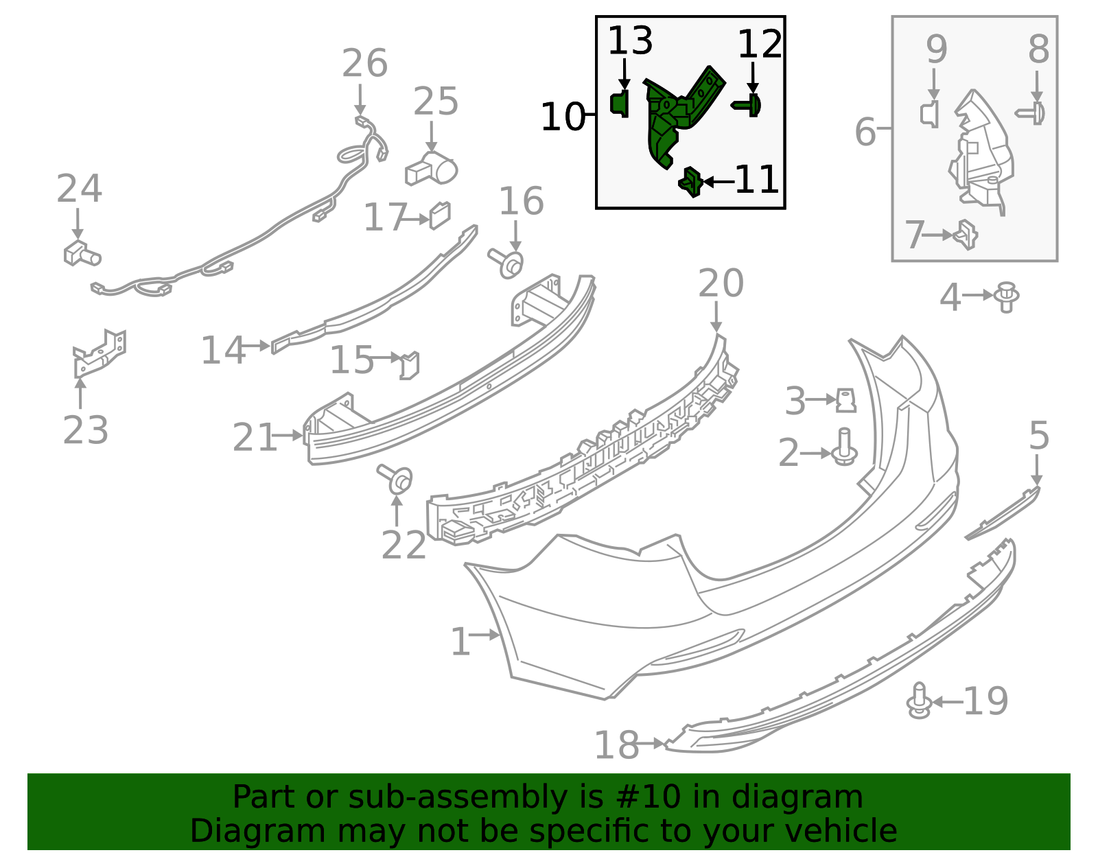 2019-2020 Ford Inner Bracket - Passenger Side (RH) KS7Z-17787-A ...