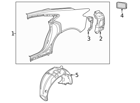 Quarter Panel & Components for 2024 Audi e-tron GT #0