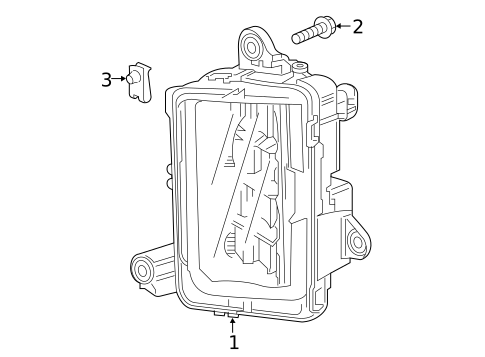 Fog Lamps for 2019 GMC Sierra 1500 #0