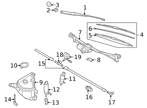 Headlamp Washers/Wipers for 2013 BMW Z4 #1