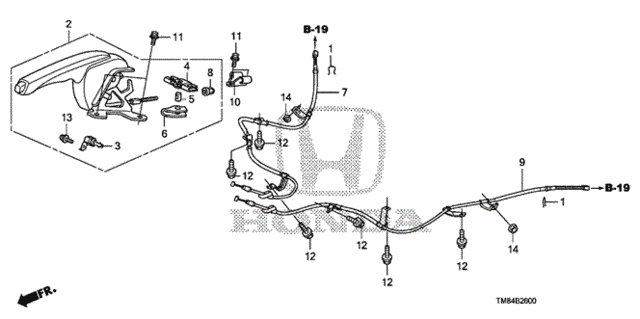 Parking Brake for 2011 Honda Insight #0