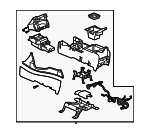 88987012 - : Console Assembly for GMC: Yukon, Yukon XL 1500 Image