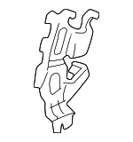 77115SZ3A50ZZ - Body: Instrument Panel Center Support for Acura Image