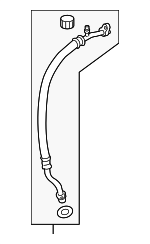 80311SZTG01 - : 2011-2016 Honda CR-Z - Hose Suction for Honda: CR-Z Image