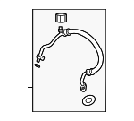 80315SZTG01 - : 2011-2016 Honda - Hose Discharge for Honda: CR-Z, Insight Image