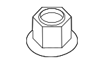 33306787062 - Suspension: Rear Mount Nut for BMW Image