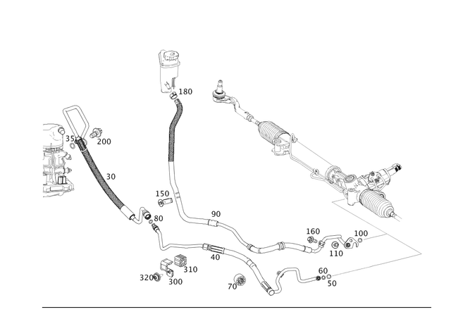 159972245 - Steering: O-Ring for Mercedes-Benz Image image