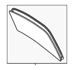 6480106120 - Body: Back Glass for Toyota Image image