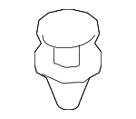 865952T500 - Body: Bumper Cover Clip for Hyundai Image