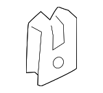 86679D3000 - Body: Lower Cover Nut for Hyundai Image