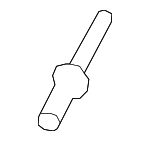 1416003133 - Body: Side Retainer Rivet for Hyundai Image