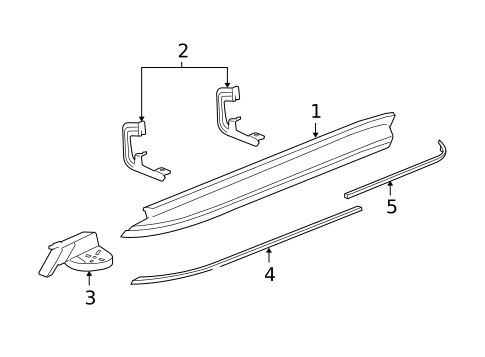 Running Board for 2007 Chevrolet Suburban 1500 #2