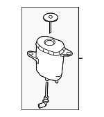 32416782942 - Steering: Reservoir Assembly for BMW: 530i, 535d, 535d xDrive, 535i, 535i GT, 535i GT xDrive, 535i xDrive, 540i, 640i, 640i Gran Coupe, 640i xDrive, 640i xDrive Gran Coupe, 740i, 740Ld xDrive, 740Li, 740Li xDrive, ActiveHybrid 7 Image