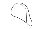 39988660 - Body: Headrest Cover for Volvo: S40, V50 Image
