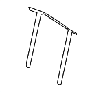 8613749 - Body: Headrest for Volvo: C30, C70, S40, V50 Image