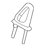 6977A767XA - Body: Seat Belt Guide for Mitsubishi Image