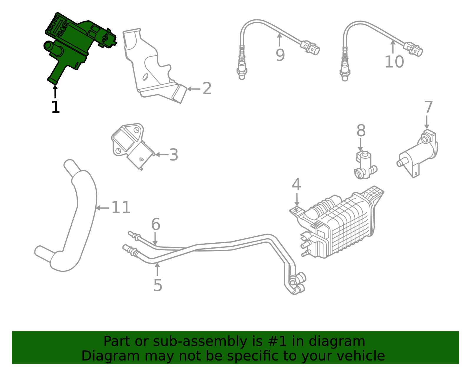 ayaaa 29010-03AA0 - Purge Control Valve 2017-2025 Kia | Kia.Parts Store