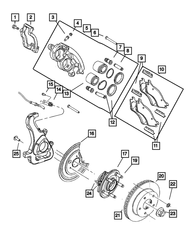 5143401AA - Service Brakes: Brake Bleeder Screw for Mopar Image