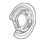 1634200584 - Brakes: Splash Shield for Mercedes-Benz Image