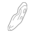 824844D000 - Body: Lock Bracket for Hyundai: Entourage Image