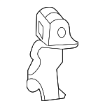 813594D000 - : 2007-2008 Hyundai Entourage - Lock Cover for Hyundai: Entourage Image