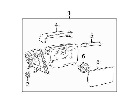 Outside Mirrors for 2010 Ford F-150 #1