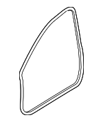 4G0831721A - Body: Weather-strip On Body for Audi Image