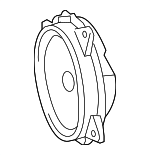 861600WJ30 - Body: Front Dr Speaker for Toyota Image