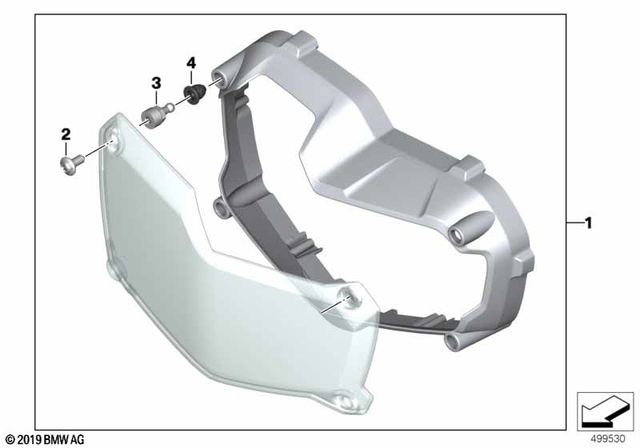 77338529166 - Protection: Snap-Lock Ball Pin - Kd=7, L=24mm for BMW-Motorrad Image