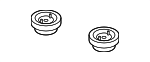 1K0599437A - Suspension: Differential Assembly Upper Bushing for Volkswagen Image