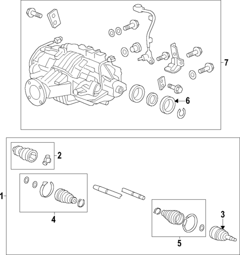 Drive Axles for 2024 Honda Passport #0