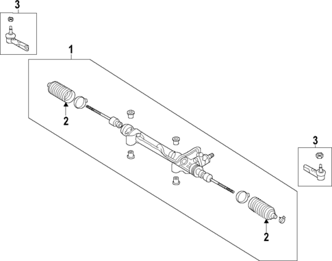 Steering Gear & Linkage for 2020 Lexus NX300 #1
