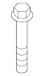 N91147201 - Body: Bumper Impact Bar Bolt for Audi Image