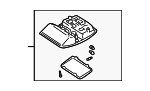 8120830010A0 - Body: Map Lamp Assembly for Lexus: GS300, GS400, GS430 Image