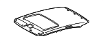 633103A080A0 - Body: Headliner for Lexus: GS300, GS430 Image