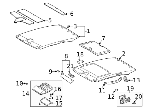 Bulbs - Chassis for 2003 Lexus GS300 #4